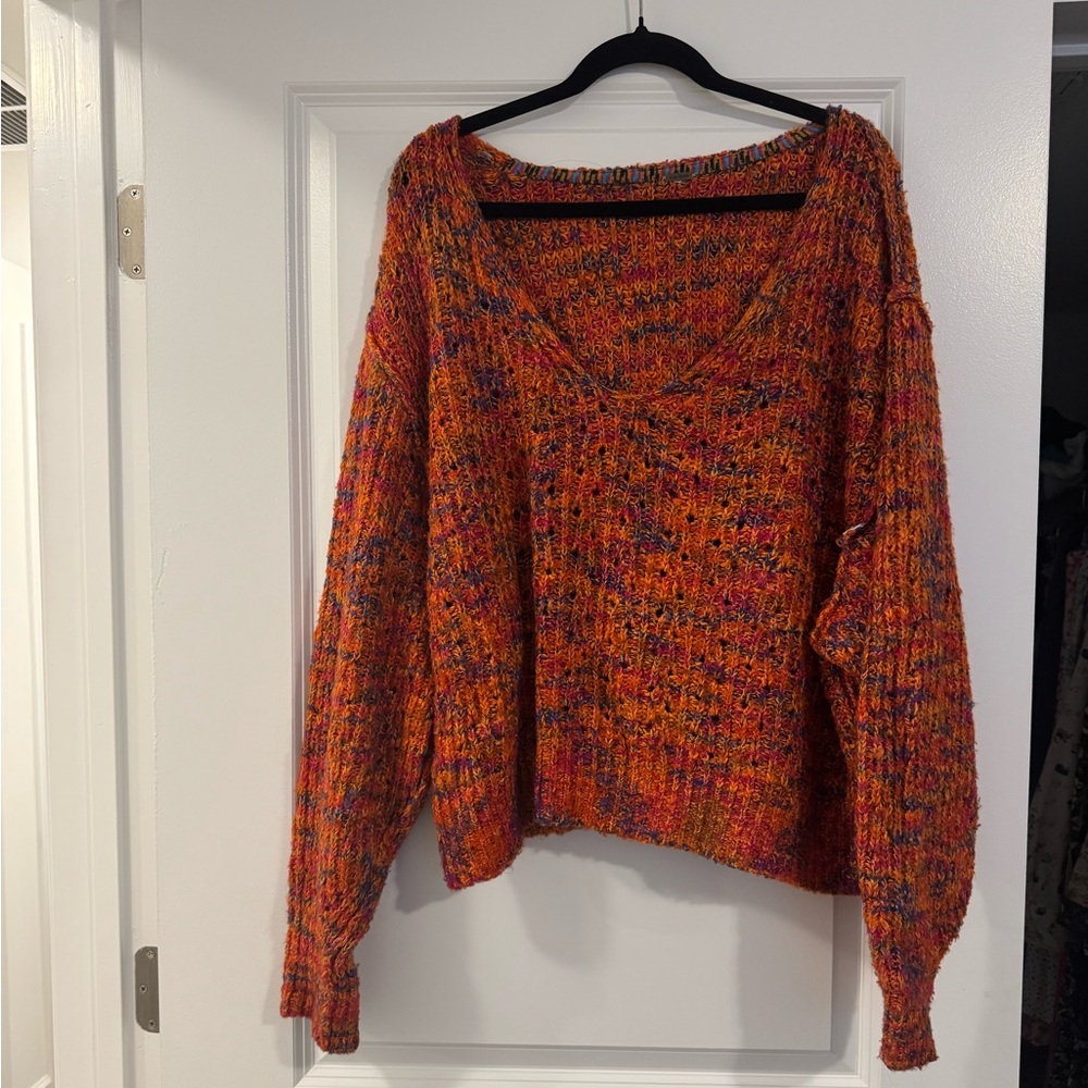 Free People Oversized Knit Women's Sweater Medium